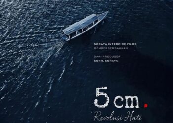 Foto teaser "5cm: Revolusi Hati" yang diunggah Soraya Intercine Films melalui akun Instagram resminya.