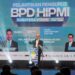 HIPMI Sumut Diharapkan Jadi Motor Penggerak Ekonomi Daerah 2 Pelantikan BPD HIPMI Sumut masa bakti 2026-2029, di Tiara Convention Center, Rabu (11/2/2026).