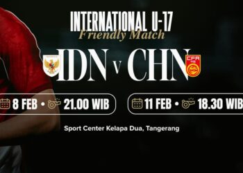 PSSI menyiapkan tiket untuk dua laga uji coba Timnas U-17.
