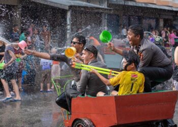 Festival Perang Air 2026 di Kabupaten Kepulauan Meranti, Riau.