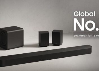 Samsung Electronics pertahankan posisi No. 1 dalam penjualan Soundbar Global.