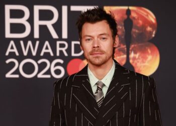 Harry Styles di BRIT Awards 2026.