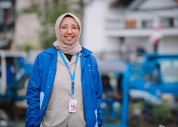 Kepala Dinas Sumber Daya Air Provinsi DKI Jakarta, Ika Agustin Ningrum.