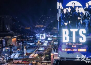 Konser BTS di Seoul.