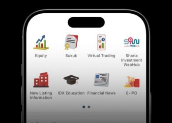 Mode syariah di IDX Mobile.