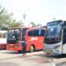 4.000 Peserta Mudik Bareng Pemko Medan Diberangkatkan 2 Suasana Terminal Amplas saat Pemko Medan secara resmi melepas ribuan warga dalam program "Mudik Bareng Pemko Medan 2026".