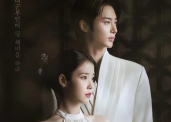 IU promosi untuk drama terbaru MBC yang dibintanginga 'Perfect Crown'.