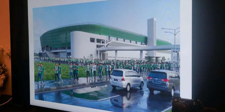 Kejar Target Standar Internasional, Pembangunan Stadion Teladan 'Lari Kencang' 1 Revitalisasi Studion Teladan.