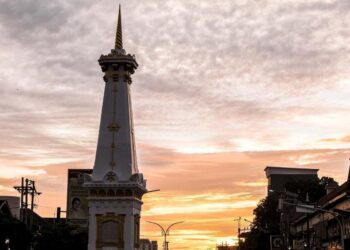 Suasana senja.