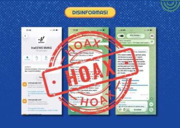 BMKG imbau untuk waspada terhadap grup, kanal, dan akun di platform Telegram yang mencatut identitas resmi InaEEWS BMKG secara ilegal.