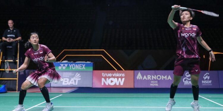 Alasan Ganda Putri Cuma Ditarget Semifinal di Indonesia Open 2026 1 Pasangan ganda putri Indonesia Siti Fadia Silva Ramadhanti/Amallia Cahaya Pratiwi.