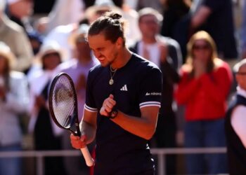 Petenis Jerman Alexander Zverev.