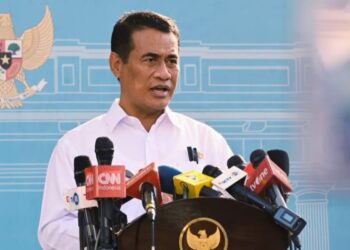 Keterangan Pers Mentan, Andi Amran Sulaiman di Istana Merdeka, Jakarta, Kamis (18/6/2026).
