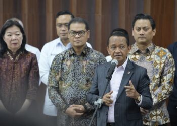 Menteri ESDM, Bahlil Lahadalia.
