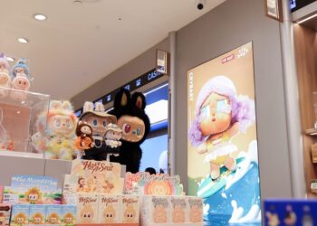 POP MART Indonesia di Sun Plaza Medan.