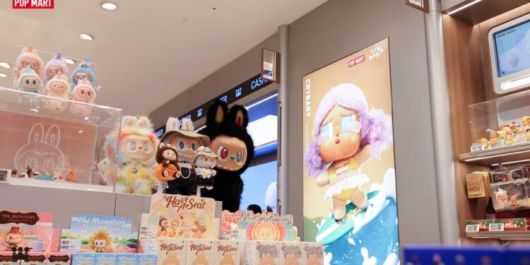 Pasar Paling Menjanjikan, POP MART Buka Gerai di Sun Plaza Medan 1 POP MART Indonesia di Sun Plaza Medan.