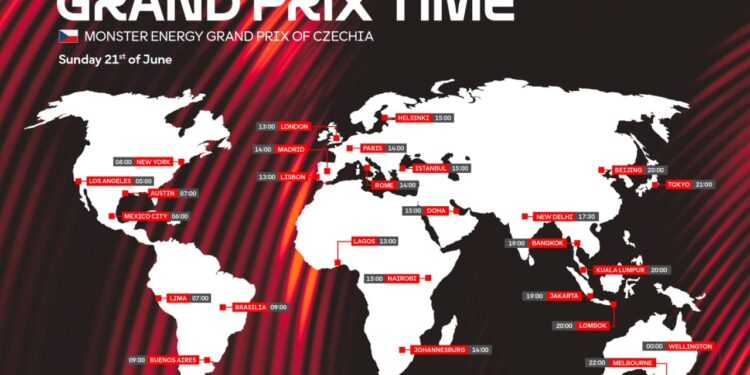 Kembali ke Brno, Ini Jadwal Lengkap MotoGP Ceko 2026 1 Jadwal MotoGP Ceko.