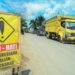 Perbaikan ruas jalan yang telah puluhan tahun rusak di Kabupaten Labuhanbatu.