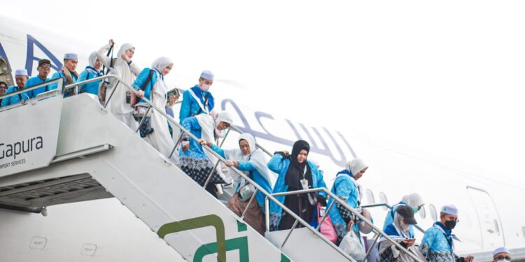 Kemenhaj Fokus Kawal 5% Jemaah Haji Terakhir di Madinah 1 Jemaah haji Indonesia.
