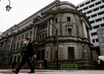 Kantor Pusat Bank Sentral Jepang (BOJ).