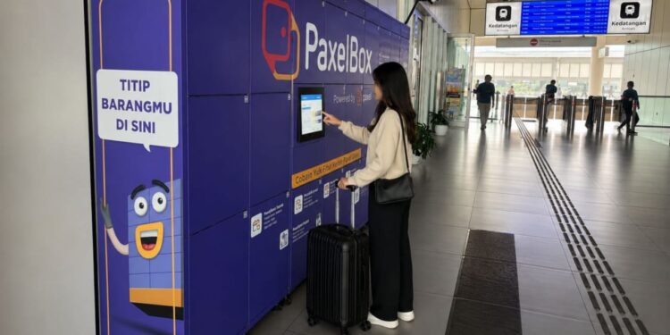 KCIC Sediakan Locker di Stasiun Whoosh, Bisa Simpan Koper saat One Day Trip 1 Fasilitas locker di Stasiun Whoosh.