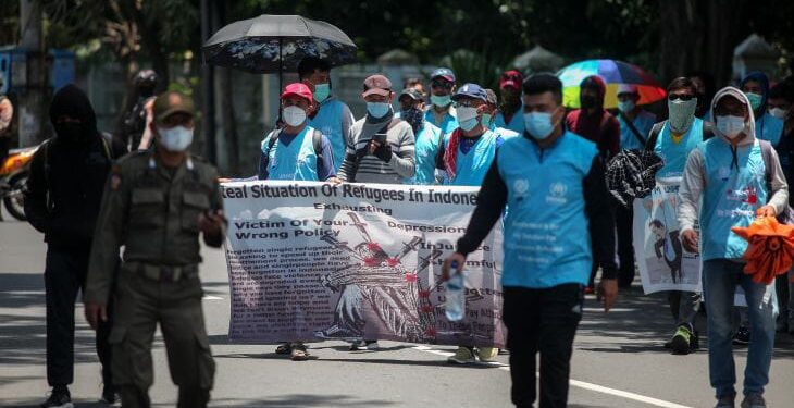 BRIN dan Mitra Rumuskan Penanganan Pengungsi Luar Negeri di Indonesia 1 Ilustrasi pengungsi luar negeri di Indonesia.