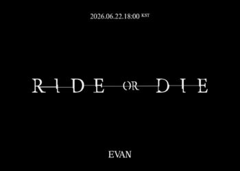 Singel digital pertama EVAN bertajuk 'RIDE OR DIE' rilis 22 Juni.