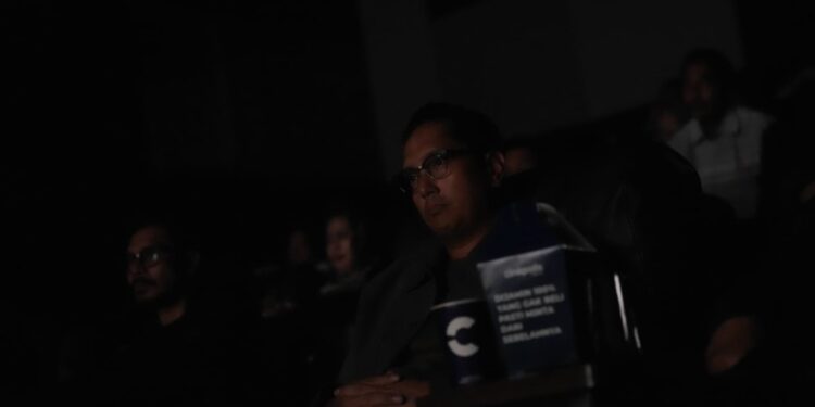 Wali Kota Medan, Rico Waas, saat Gala Primer Film Samudera di Sun Plaza Medan.