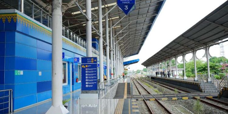 Resmi! KAI Bandara Buka Rute Baru ke Lubuk Pakam, Beroperasi 4 Kali Sehari 1 Stasiun Lubuk Pakam.