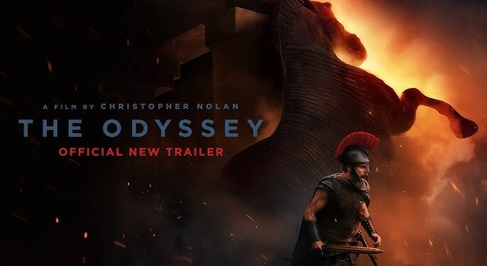Motion Picture Association Beri Film The Odyssey Label Rating Dewasa 1 Official new trailer film The Odyssey.