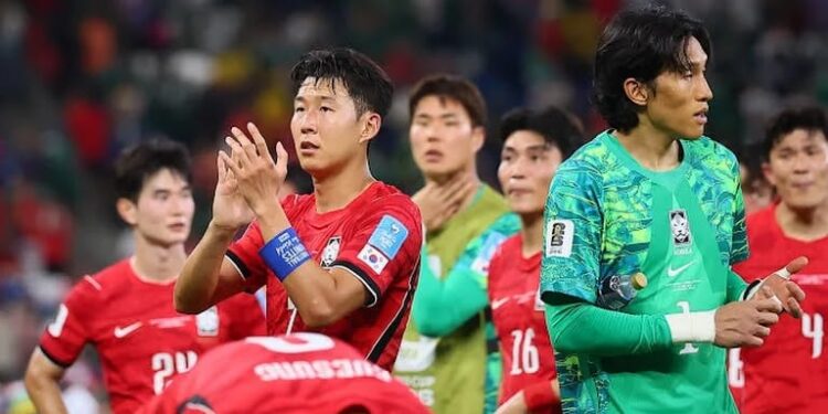Timnas Korea Selatan gagal lolos ke 32 besar Piala Dunia 2026.