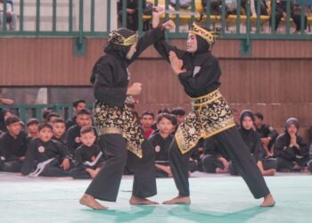 Gelaran Open Turnament Pencak Silat IPSI Kota Medan tahun 2026, di GOR Kebun Bunga.