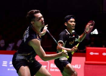 Ganda Indonesia Fajar Alfian/Muhammad Shohibul Fikri.
