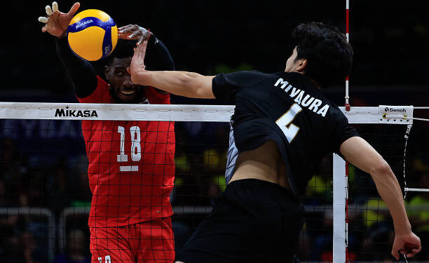 Salah satu laga VNL.
