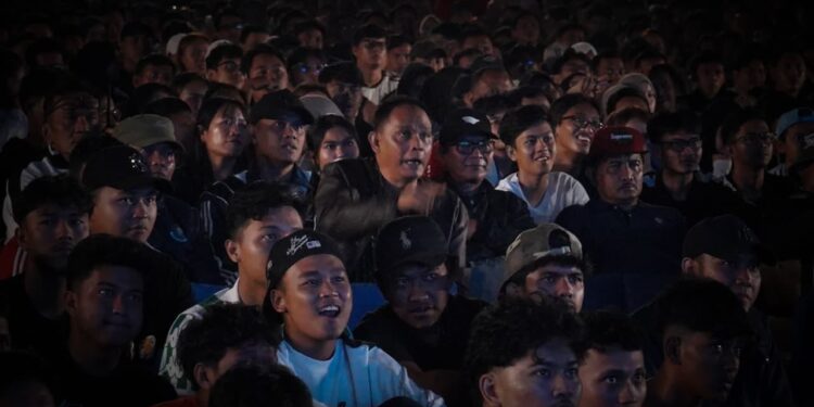 Ribuan Warga Kota Medan Nobar Final Piala Dunia 2026 1 Ribuan warga Kota Medan mengikuti Nobar Gembira Final Piala Dunia 2026 antara Spanyol vs Argentina.