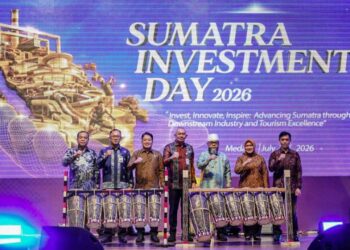 Pembukaan SID 2026, di Ballroom Hotel Adimulia, Medan, Kamis (23/7/2026).