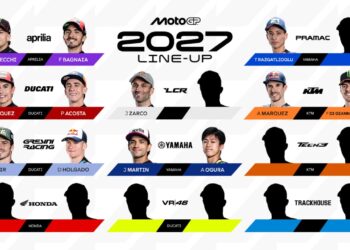 Line-up Pembalap MotoGP untuk musim 2027.