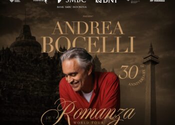 Andrea Bocelli Romanza 30th Anniversary World Tour Indonesia.