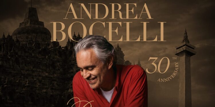Penjualan Tiket Konser Andrea Bocelli di Indonesia Dibuka 1 Andrea Bocelli Romanza 30th Anniversary World Tour Indonesia.