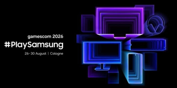Samsung Electronics Co., Ltd. berpartisipasi dalam Gamescom 2026.
