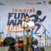 Bobby Nasution Pacu 6 BUMD Sumut Naik Kelas 2 Bobby saat melepas sekitar 4.000 peserta Semarak Fun Walk BUMD Sumut.