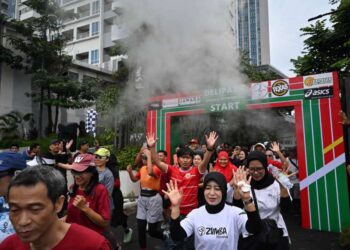 Peserta Delipark 5K Fun Run 2026.