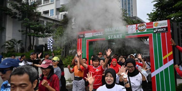 Peserta Delipark 5K Fun Run 2026.