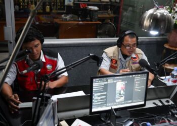 Talk show di Radio Kardopa dengan topik Sumut Siaga Bencana, Kenali Risikonya, Siap Mitigasinya.