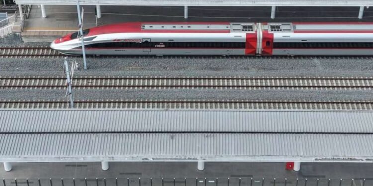 Jalur Kota Baru Parahyangan ke Stasiun Whoosh Padalarang Siap Dibangun 1 Pembangunan jalan akses langsung menuju Stasiun Whoosh Padalarang.