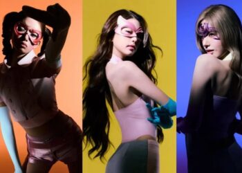 Foto teaser comeback IVE 'Looks Can Kill'.