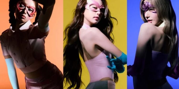 IVE Ungkap Foto Teaser 'Looks Can Kill' Berkonsep Superhero 1 Foto teaser comeback IVE 'Looks Can Kill'.