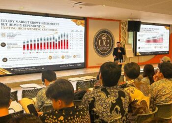 CMK menggelar guest lecture di Universitas Ciputra.