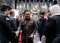 Pramono Anung pada Kongres I AFEBSI di Balai Agung, Balai Kota DKI Jakarta.